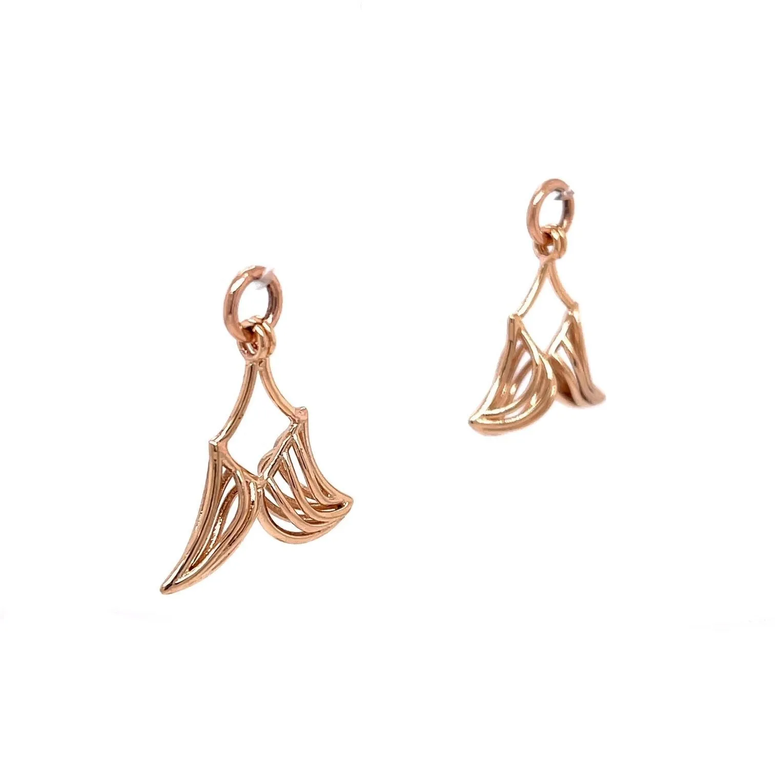 18k Rose Gold Mermaid Tail Jackets