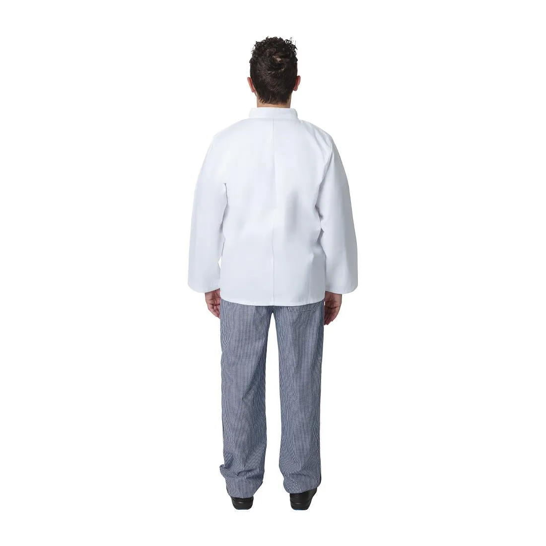 A134-XL Whites Vegas Unisex Chefs Jacket Long Sleeve White XL