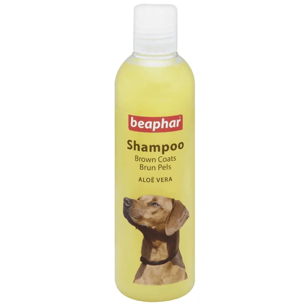 Beaphar Honey & Aloe Vera Herbal Brown Coat Dog Shampoo