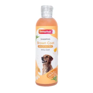 Beaphar Honey & Aloe Vera Herbal Brown Coat Dog Shampoo