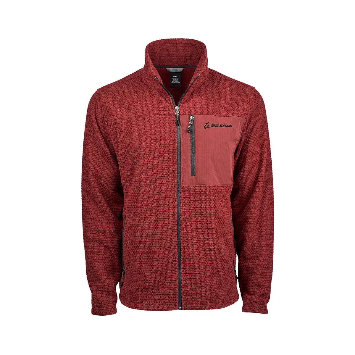 Boeing Men’s Brick Fleece Jacket