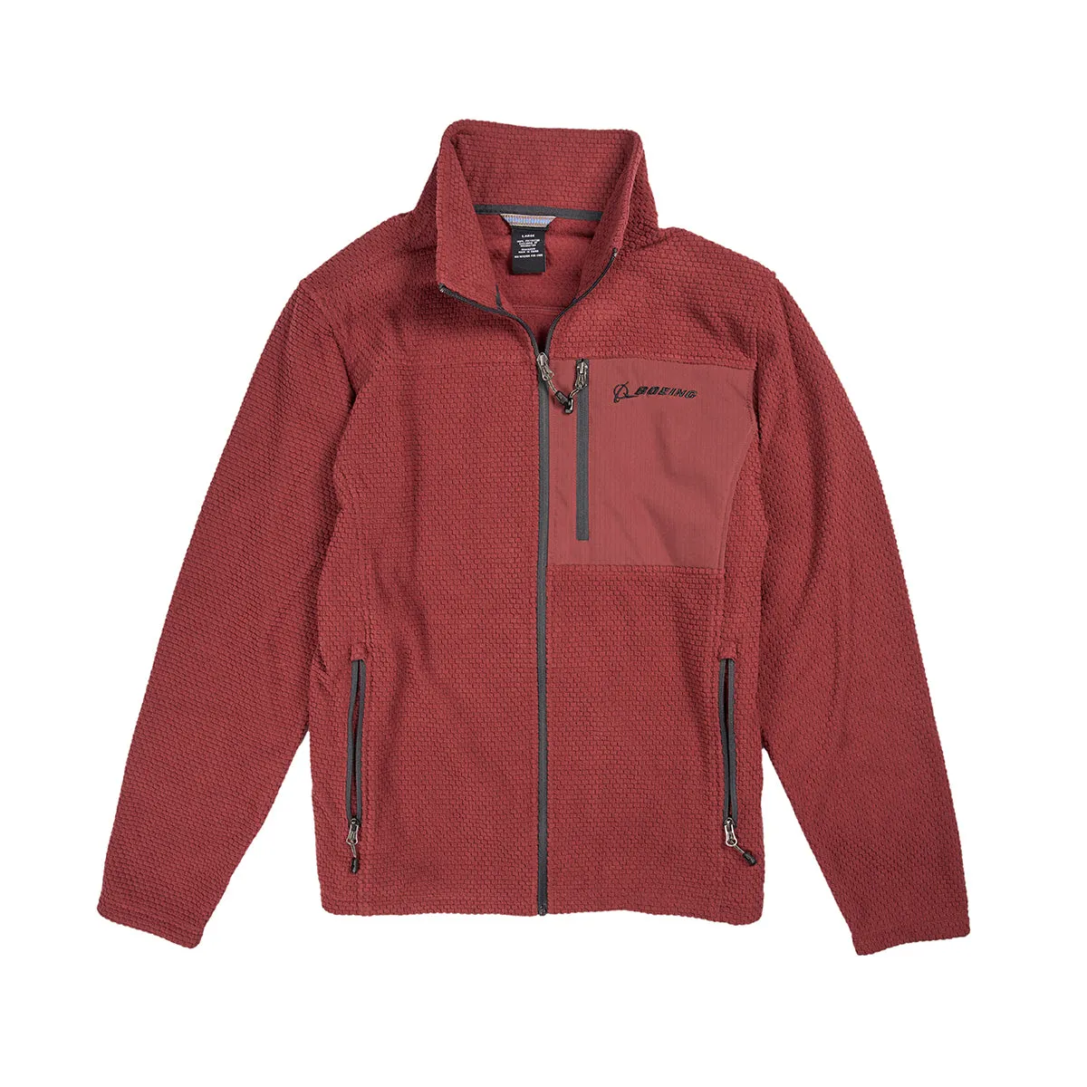 Boeing Men’s Brick Fleece Jacket