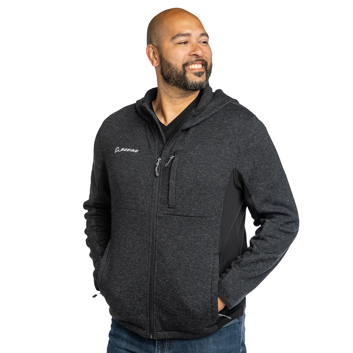 Boeing Men’s Brick Fleece Jacket