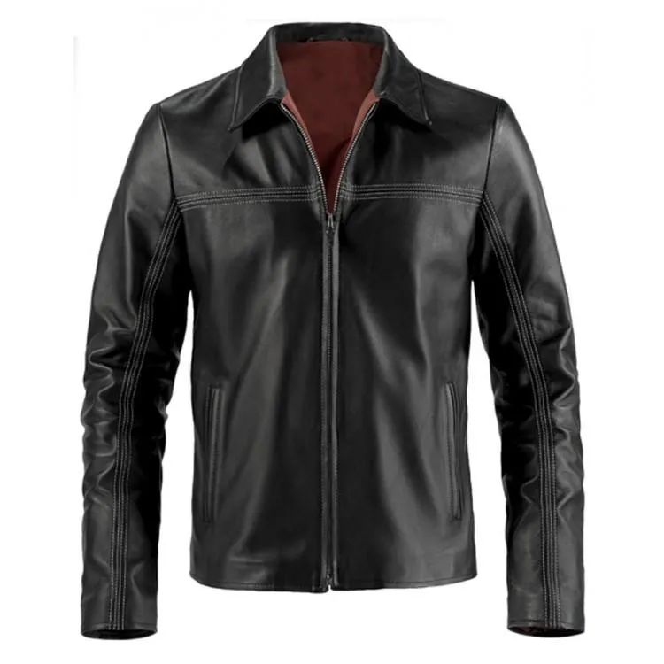 British thriller movie Layer Cake Leather Jacket