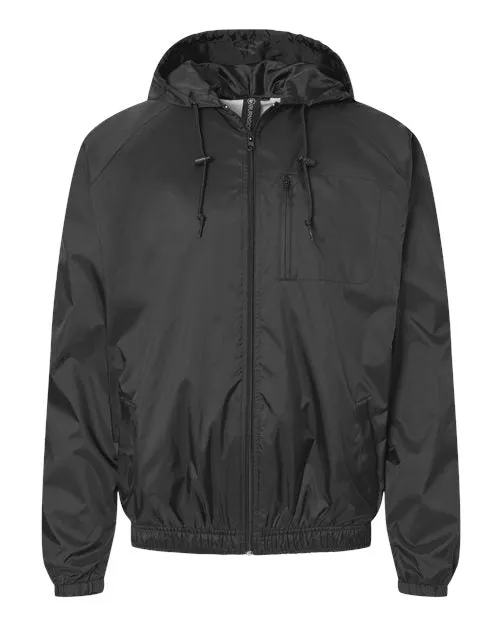 Burnside Men's Hooded Coach's Jacket