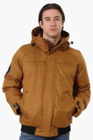 Canada Weather Gear Solid Twill Bomber Jacket - Camel