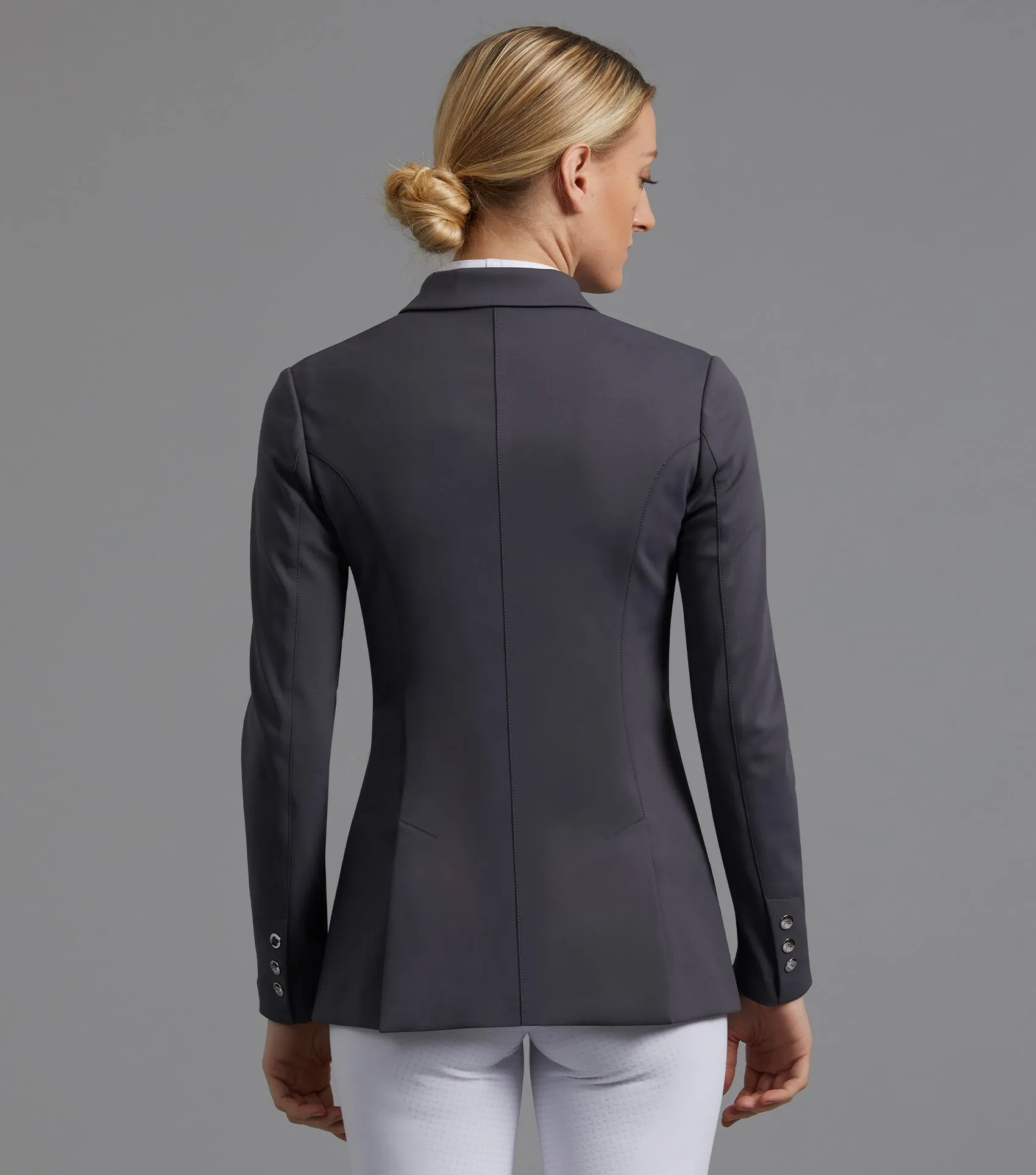 Capriole Ladies Short Tail Dressage Jacket Grey