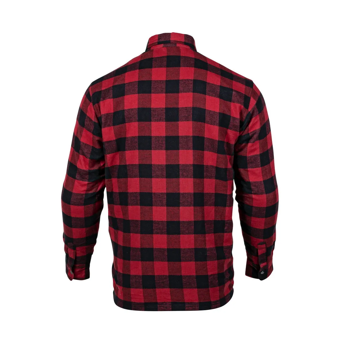 Cortech ‘The Bender’ Mens Red Tide Premium Motorcycle Riding Flannel Shirt with Armor