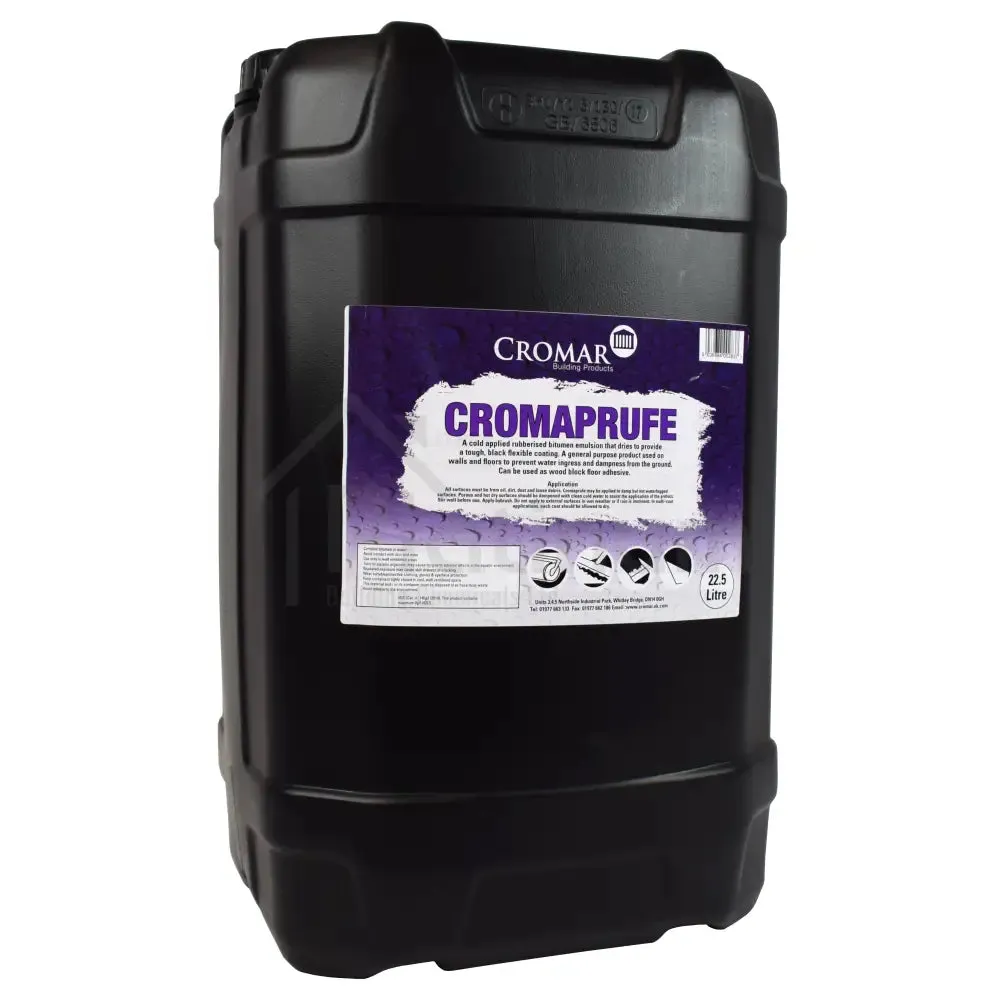 Cromaprufe Bitumen DPM - Damp Proof Paint