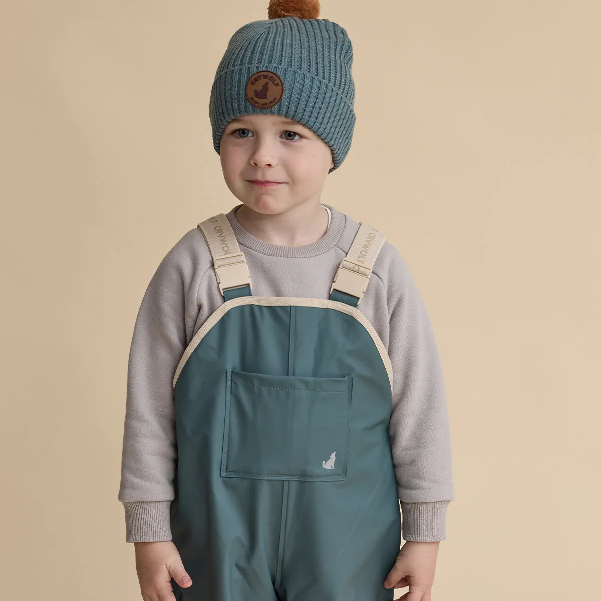 CRYWOLF RAIN OVERALLS SCOUT BLUE