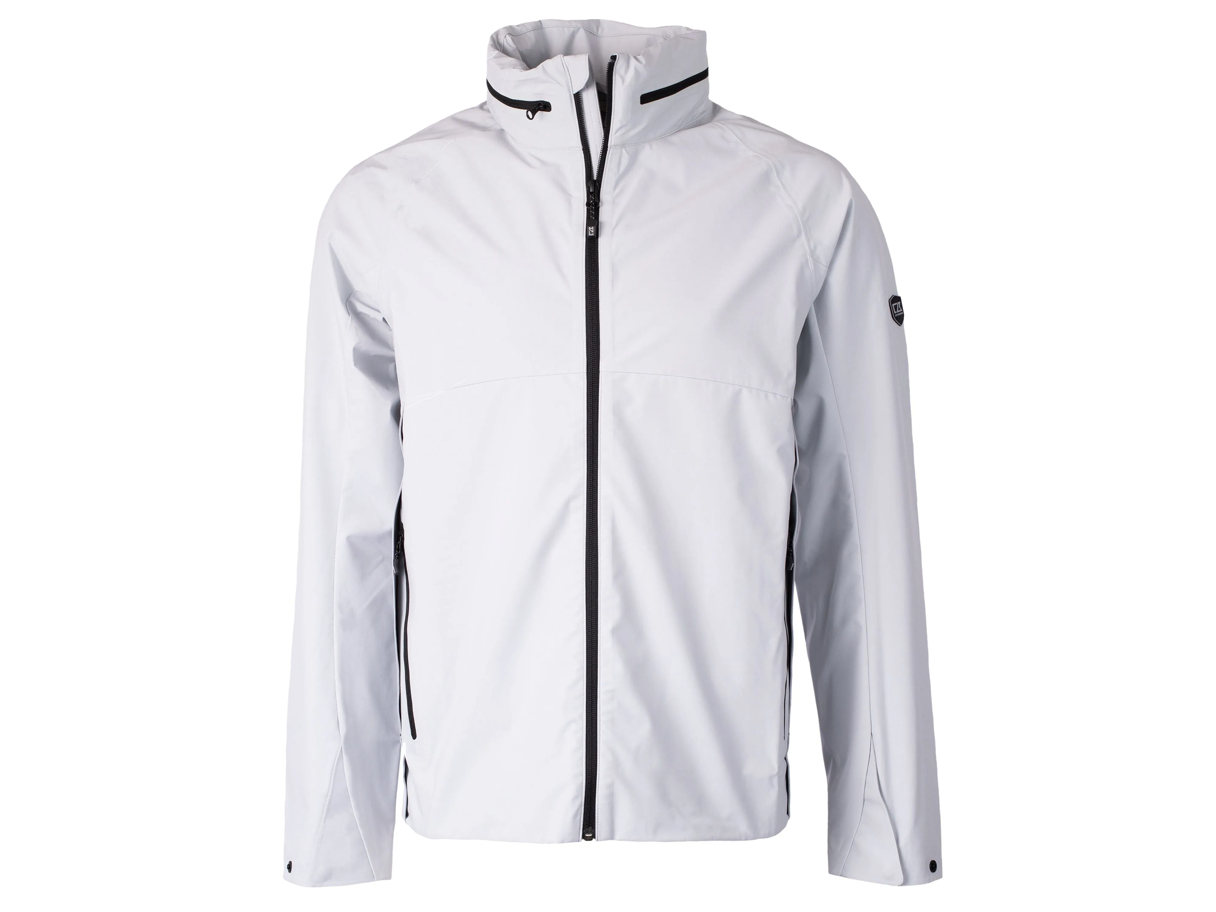 Cutter & Buck Vapor Water Repellent Stretch Mens Full Zip Rain Jacket