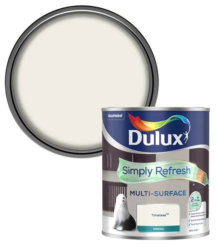 Dulux Simply Refresh Multi-Surface Eggshell Paint - 750ml