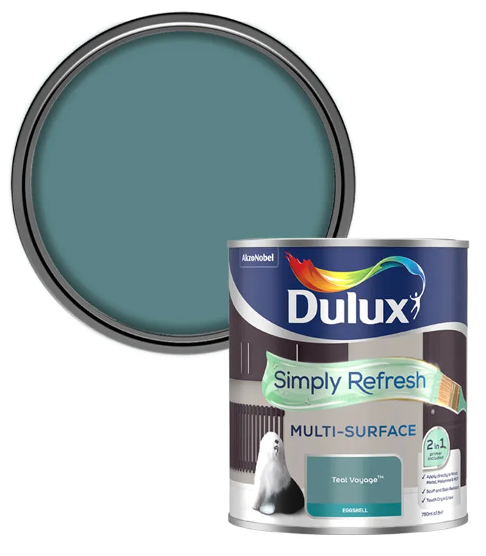 Dulux Simply Refresh Multi-Surface Eggshell Paint - 750ml