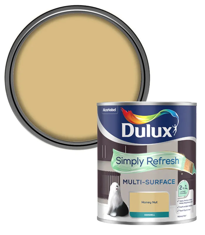 Dulux Simply Refresh Multi-Surface Eggshell Paint - 750ml