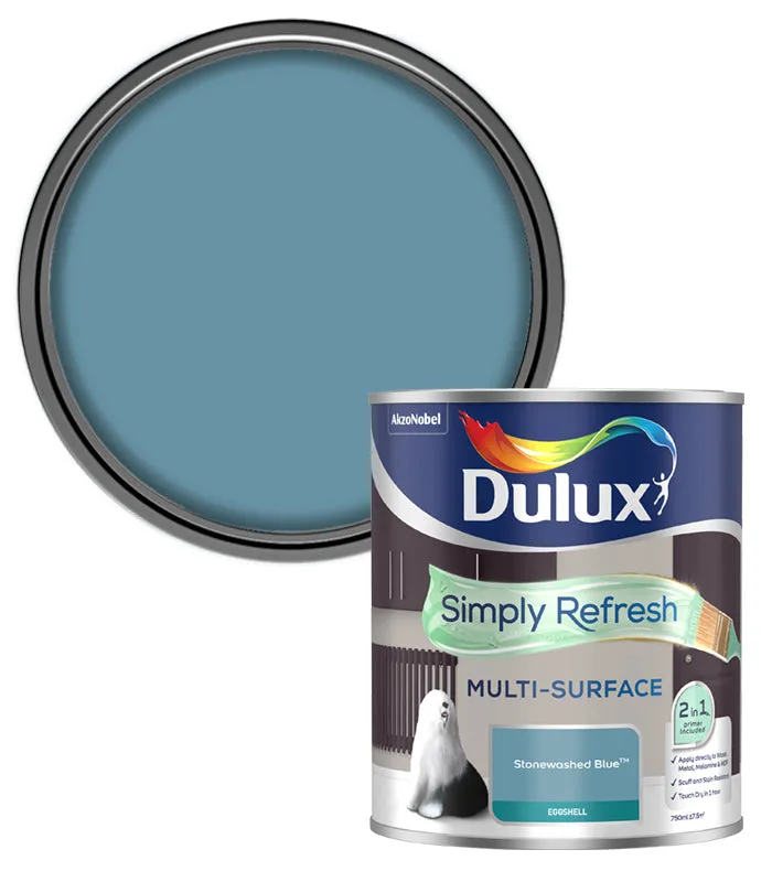 Dulux Simply Refresh Multi-Surface Eggshell Paint - 750ml