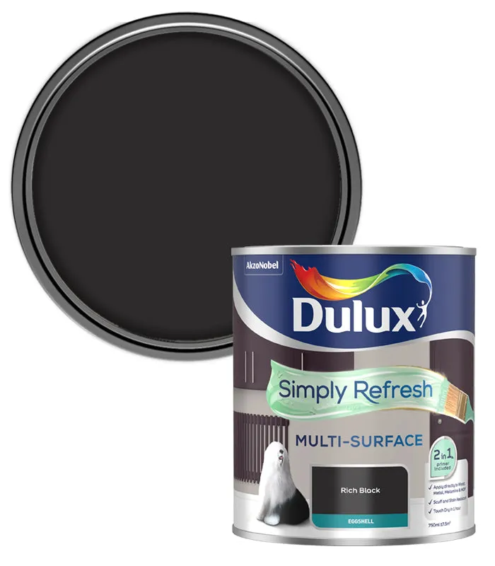 Dulux Simply Refresh Multi-Surface Eggshell Paint - 750ml