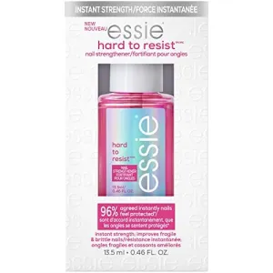 essie Nail Care, 8-Free Vegan, Hard To Resist Nail Strengthener, Glow and Shine, pink tint, 0.46 fl oz