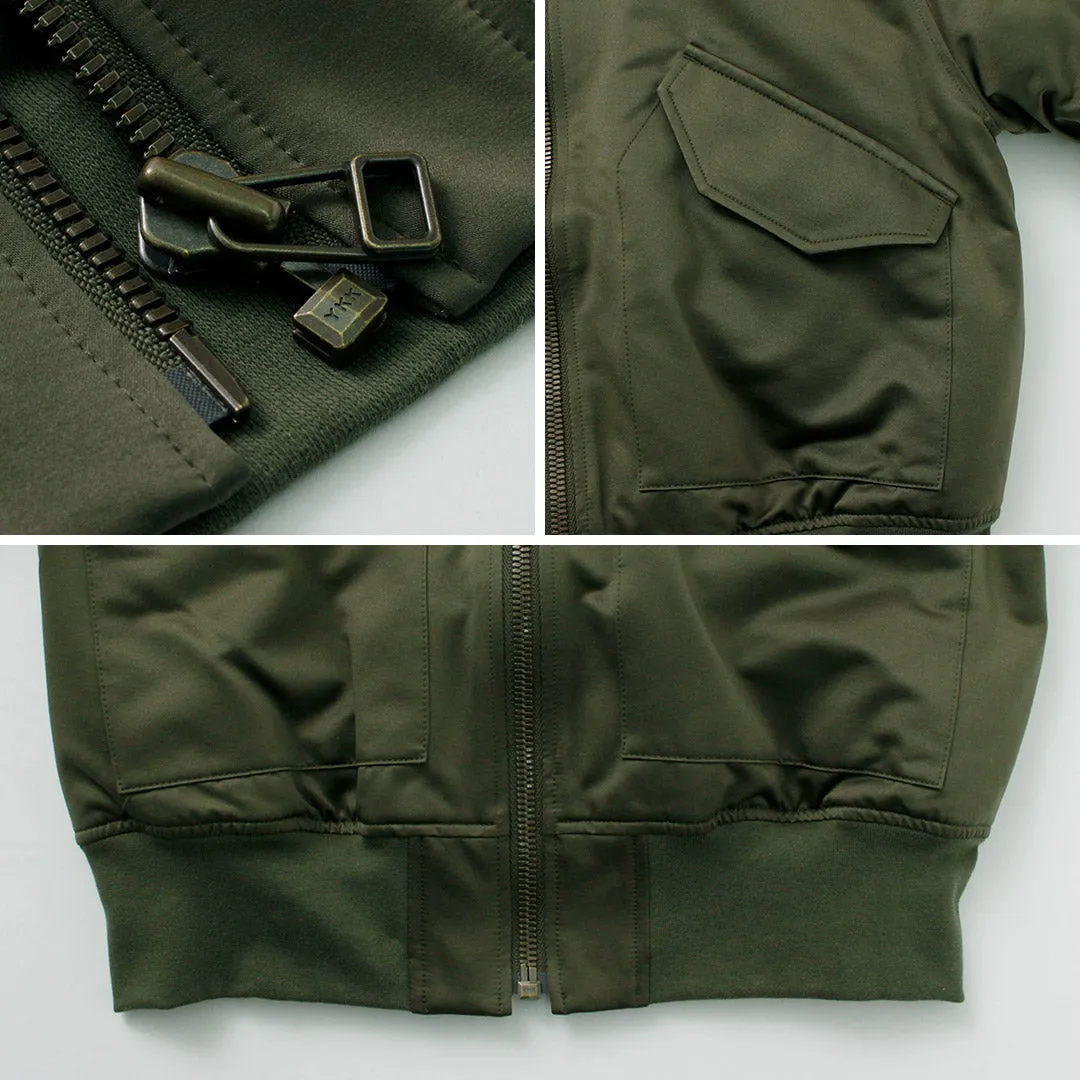 FNOR / Slight Satin Pair Away Flight Jacket