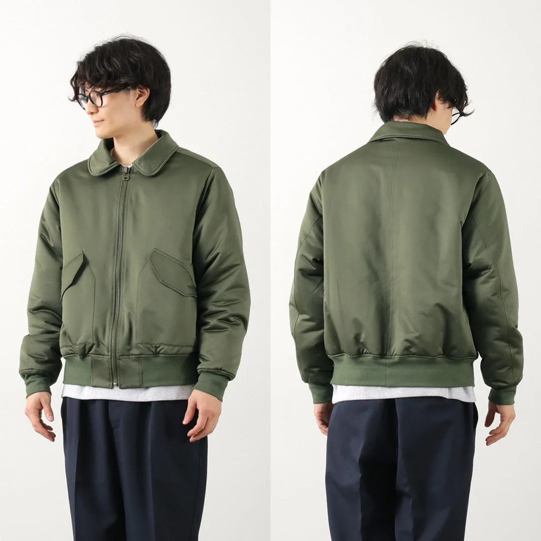 FNOR / Slight Satin Pair Away Flight Jacket