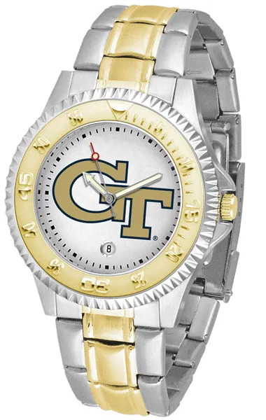 Georgia Tech Competitor Two-Tone Men’s Watch