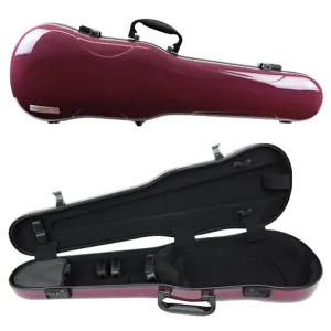 GEWA Air 1.7 Shaped Violin Case 4/4 Purple Gloss with Subway Handle