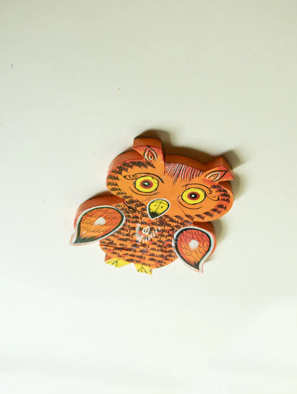 Handcrafted Wooden Jigsaw Puzzle - Owl