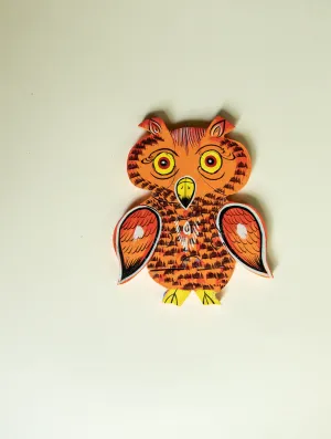 Handcrafted Wooden Jigsaw Puzzle - Owl