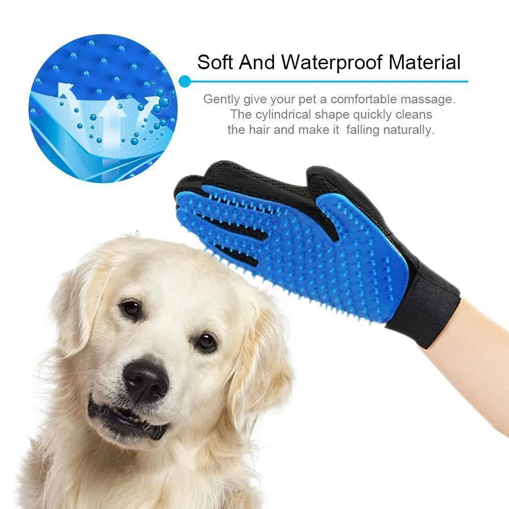 Hirundo Pet Hair Remover Glove (Great for Cats/Dogs)