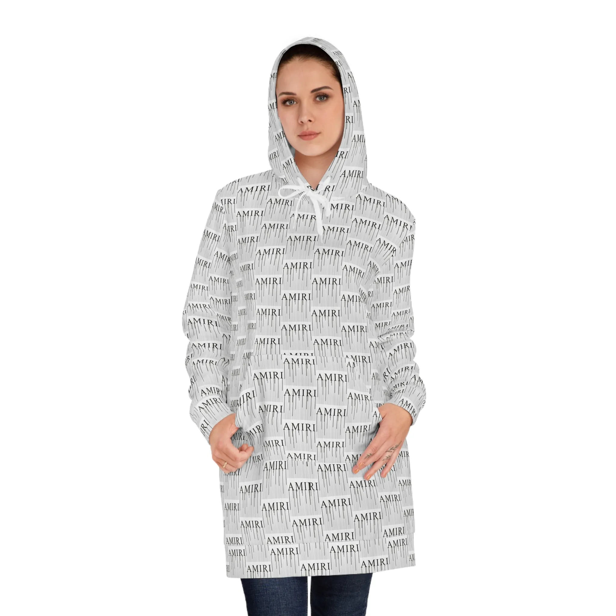 Hoodie Dress - Amiri Extra Long Triple Thick with Print ، ، ٠٠٠٠