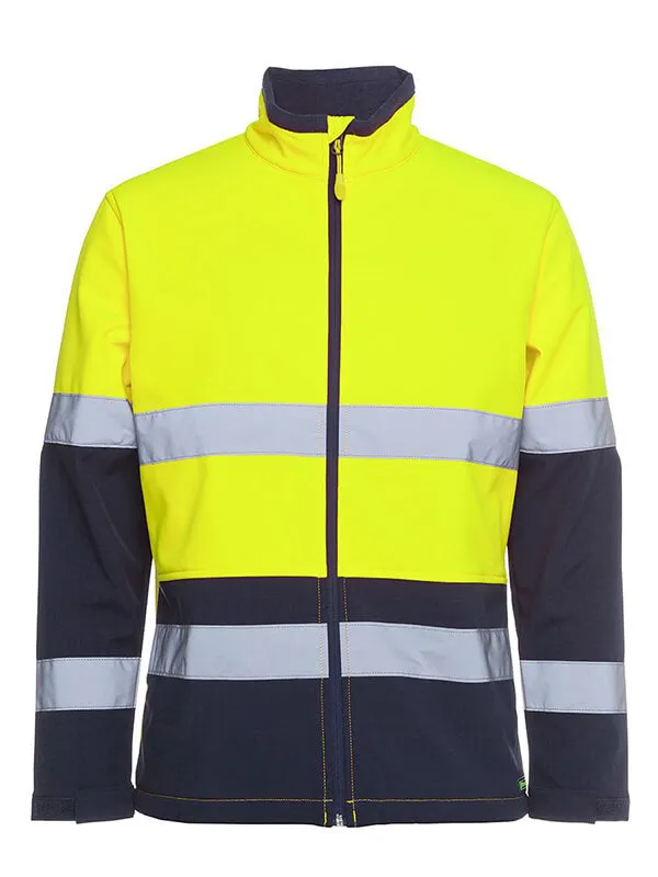 JBs Wear  Hi Vis D N Water Resistant Softshell Jacket (6DWJ)