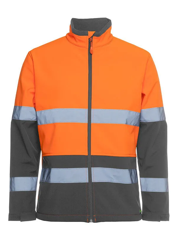 JBs Wear  Hi Vis D N Water Resistant Softshell Jacket (6DWJ)