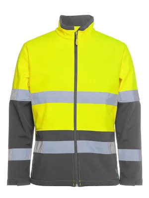 JBs Wear  Hi Vis D N Water Resistant Softshell Jacket (6DWJ)