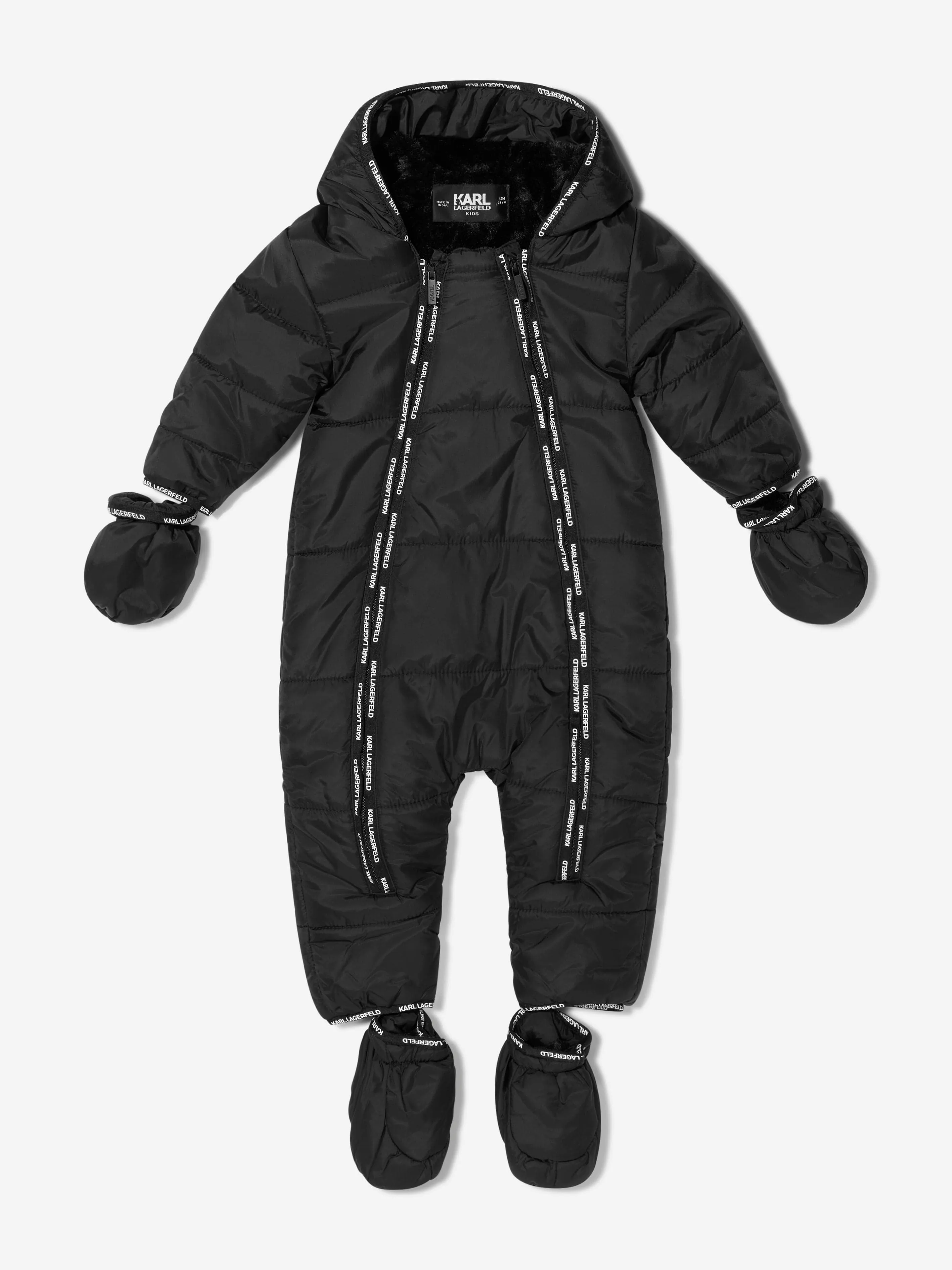 Karl Lagerfeld Baby Boys Padded Snowsuit