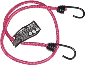 Keeper 06037 Bungee Cord, 36 in L, Rubber, Hook End :EA: QUANTITY: 10