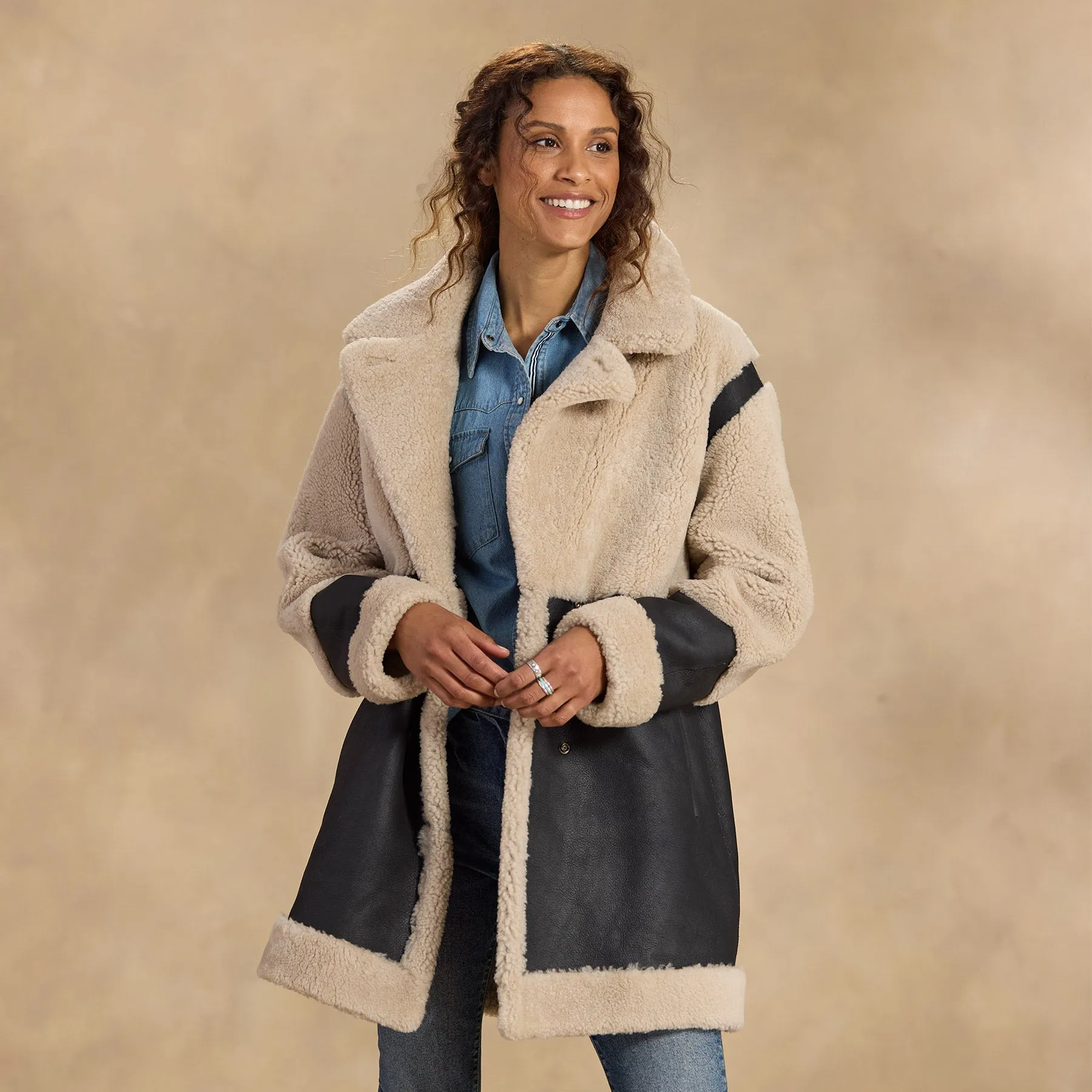 Lea Sofia Shearling Coat