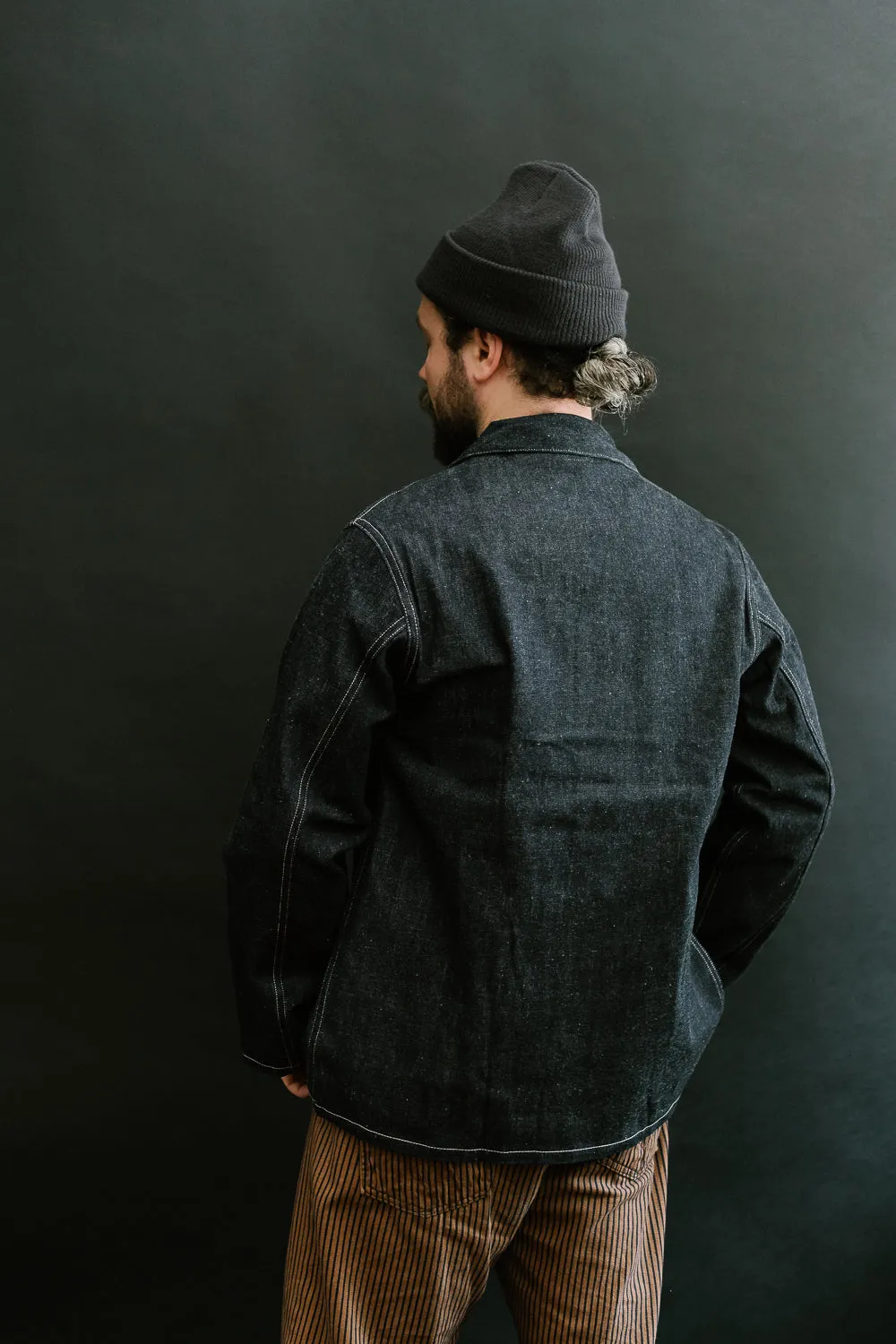 Lot 2186 - Army Denim Coverall - Indigo Denim