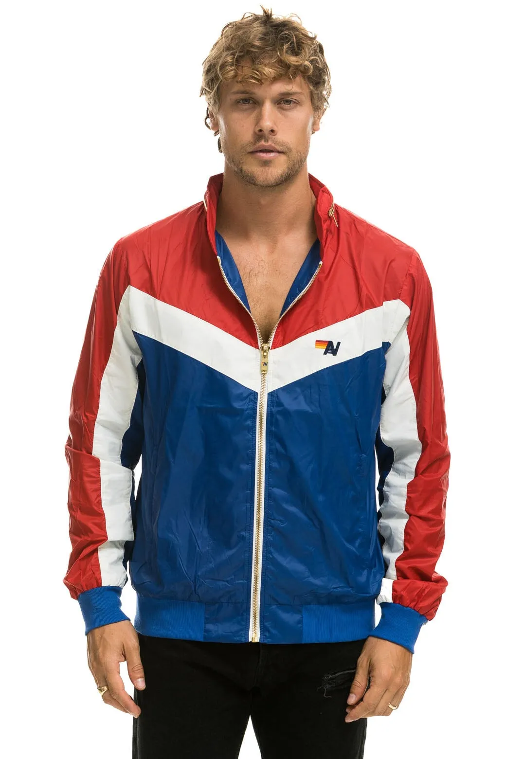 MEN'S WINDBREAKER JACKET - CLASSIC USA