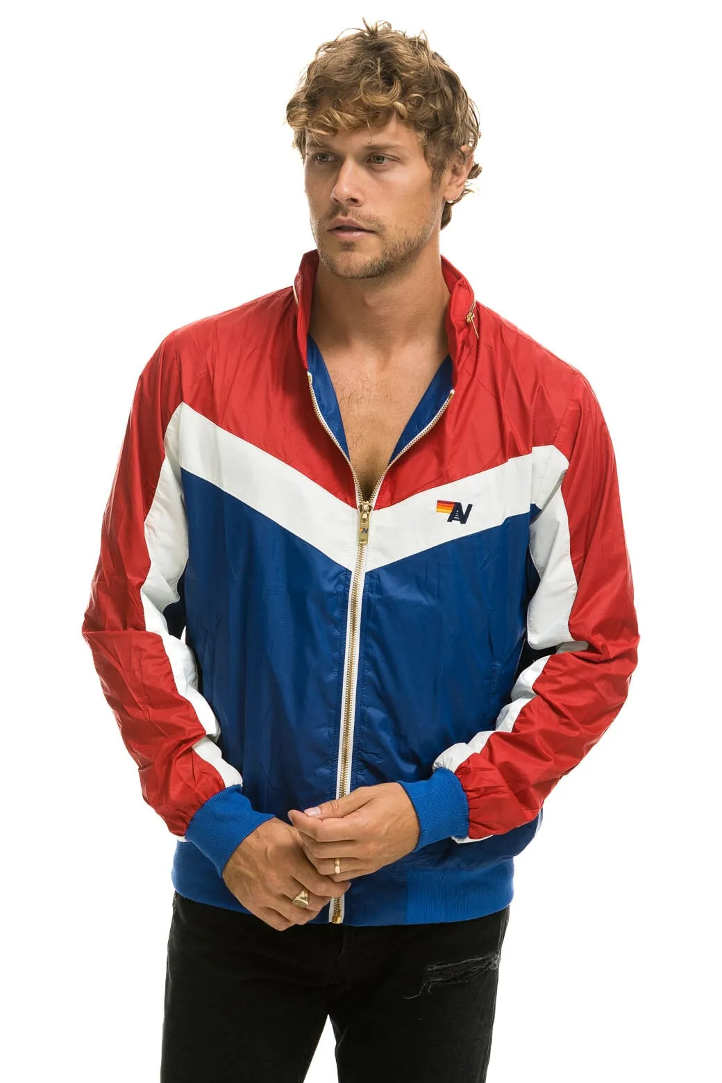 MEN'S WINDBREAKER JACKET - CLASSIC USA