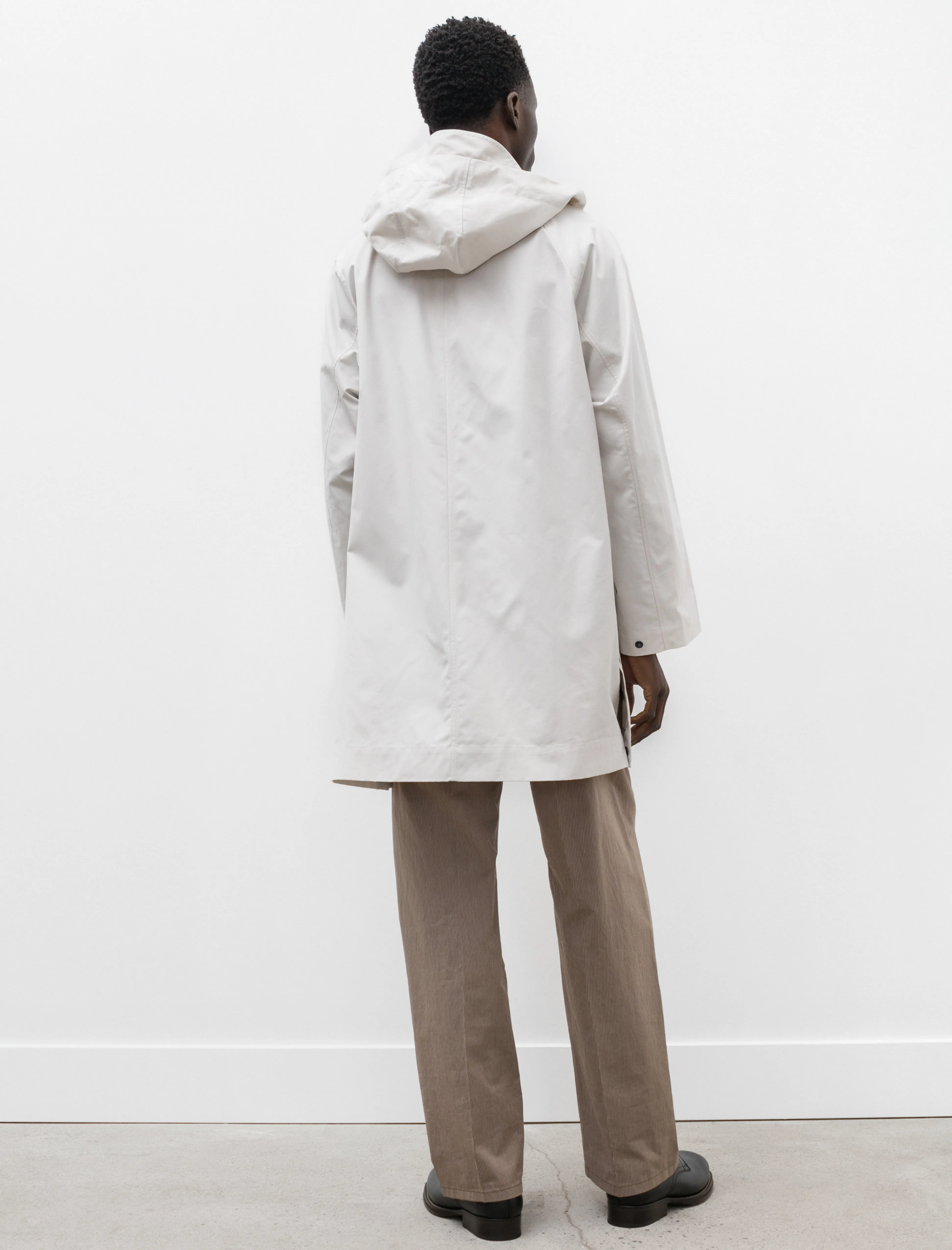 Mevi Parka Ventile Cotton Stone White