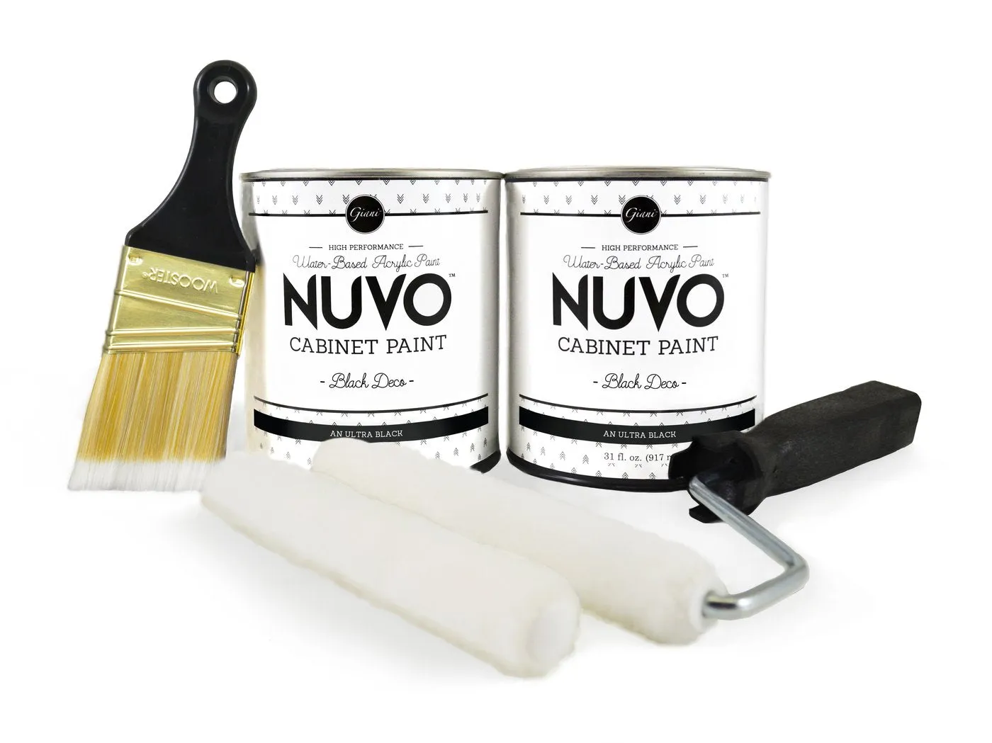 Nuvo Black Deco Cabinet Paint Kit