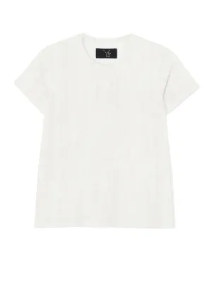 NYLON/POLYURETHANE TRICOT T-SHIRT