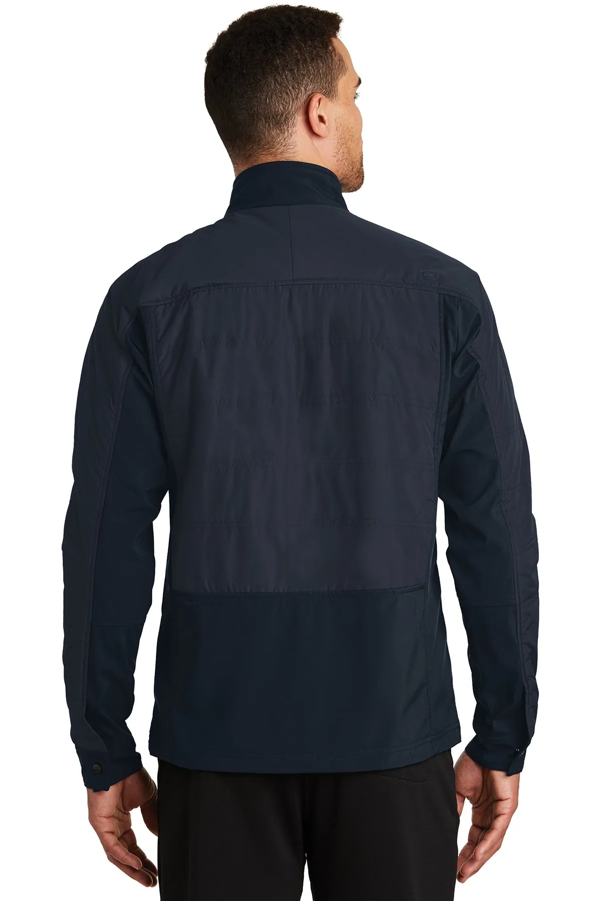 OGIO ENDURANCE Brink Custom Soft Shell Jackets, Propel Navy