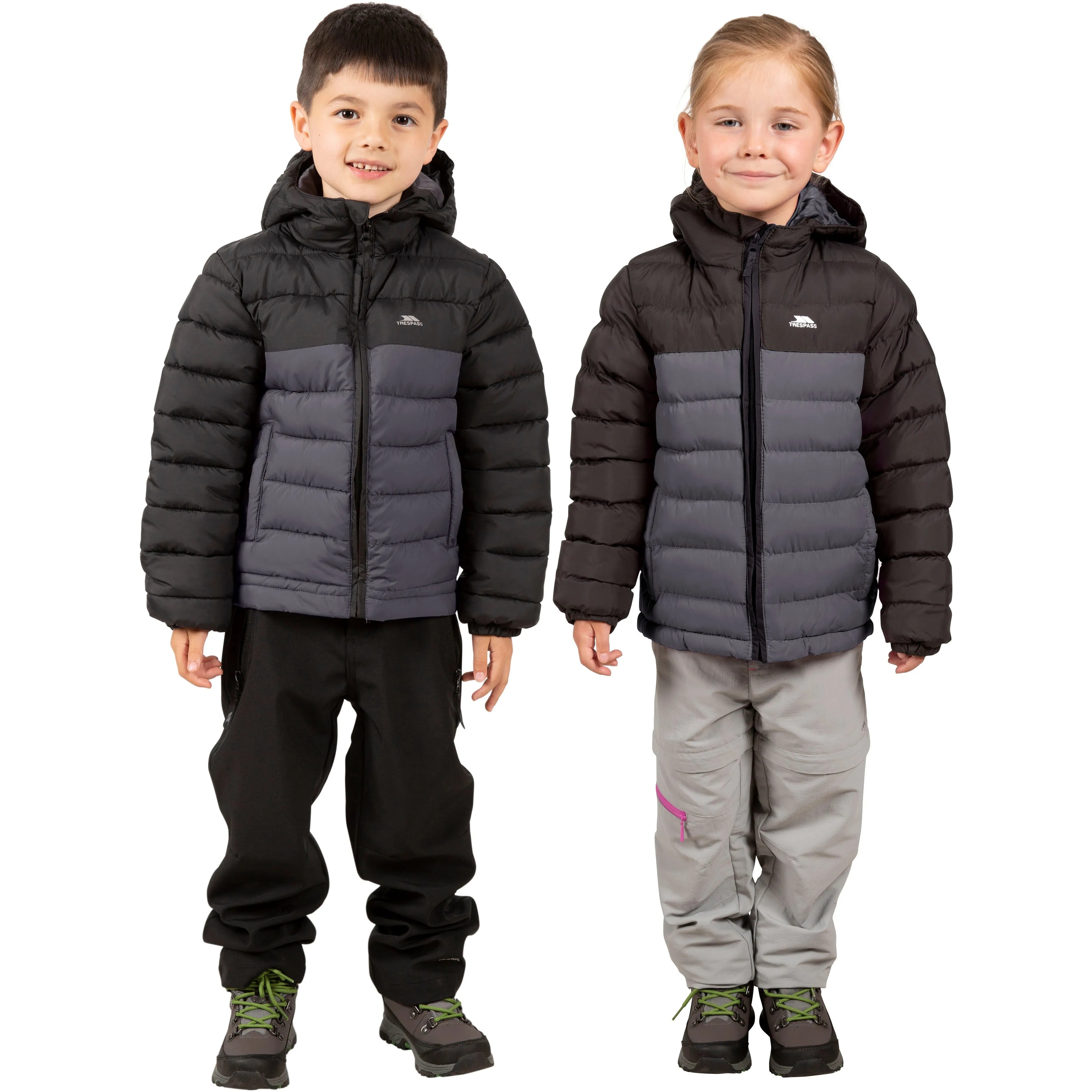 Oskar Kids Padded Jacket - Black