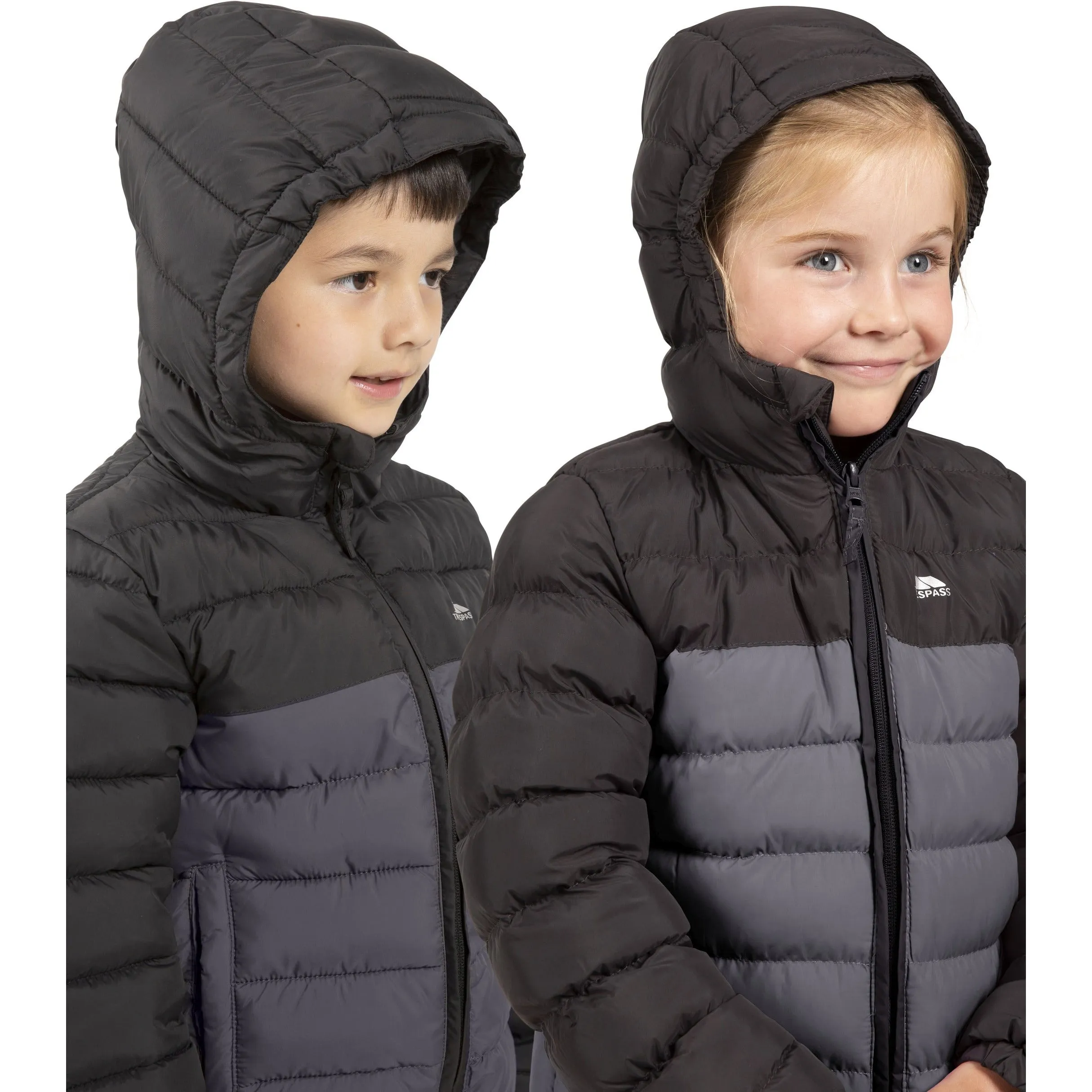 Oskar Kids Padded Jacket - Black