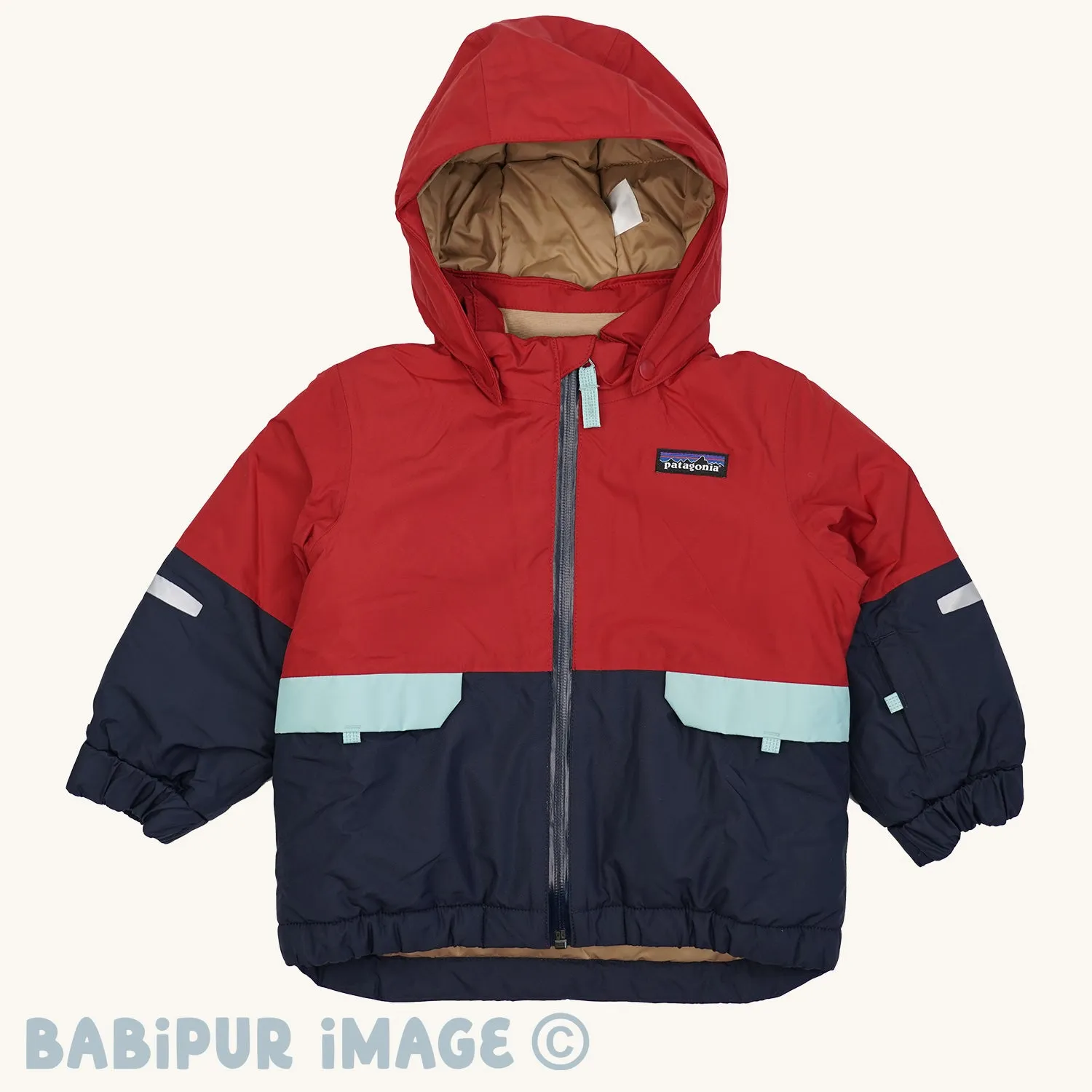 Patagonia Little Kids Snow Pile Insulated Ski Jacket - Touring Red