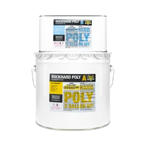 Polyaspartic Floor Coatings Kit - Rockhard Poly 3 Gal. Kit