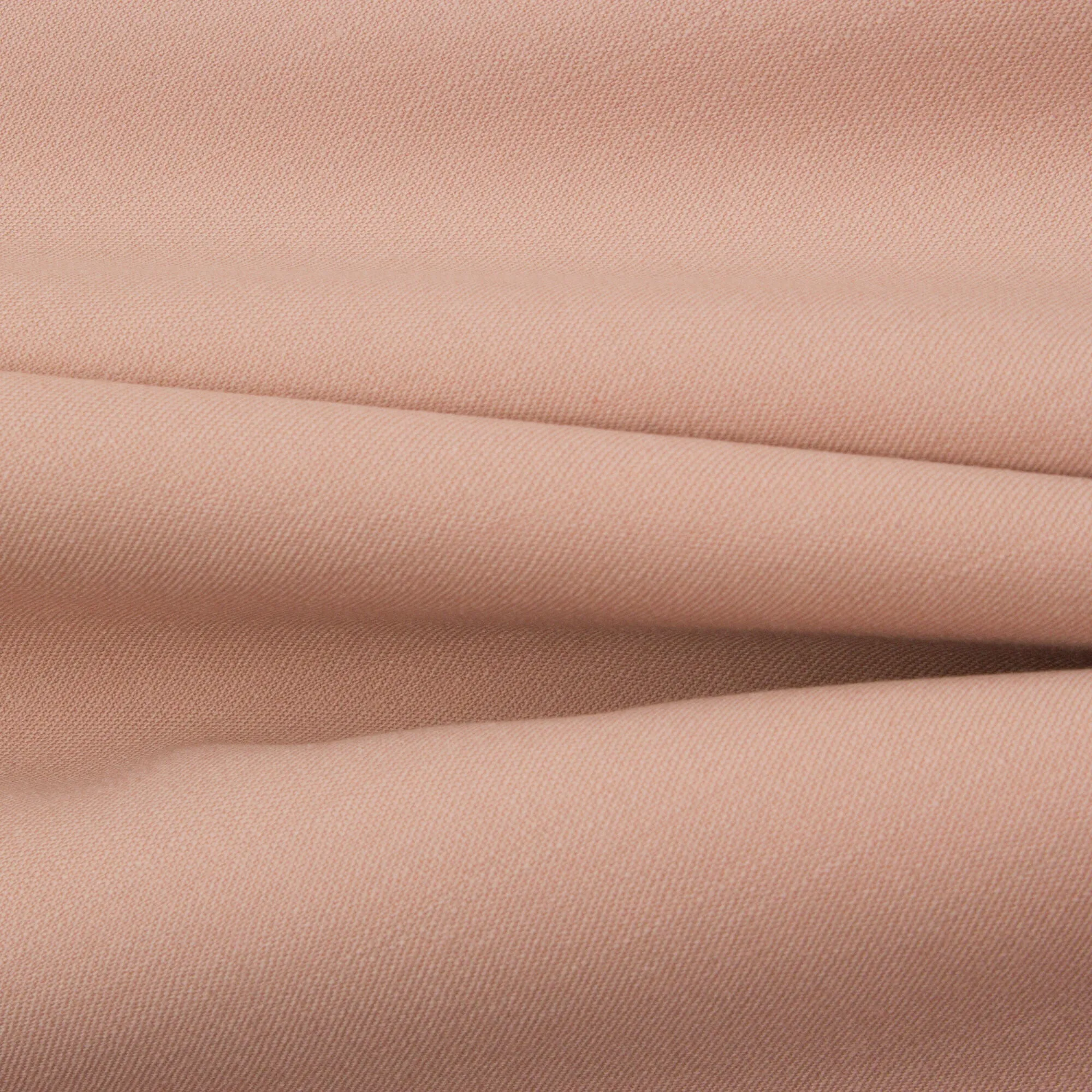 Rose Beige Stretch Wool Gaberdine