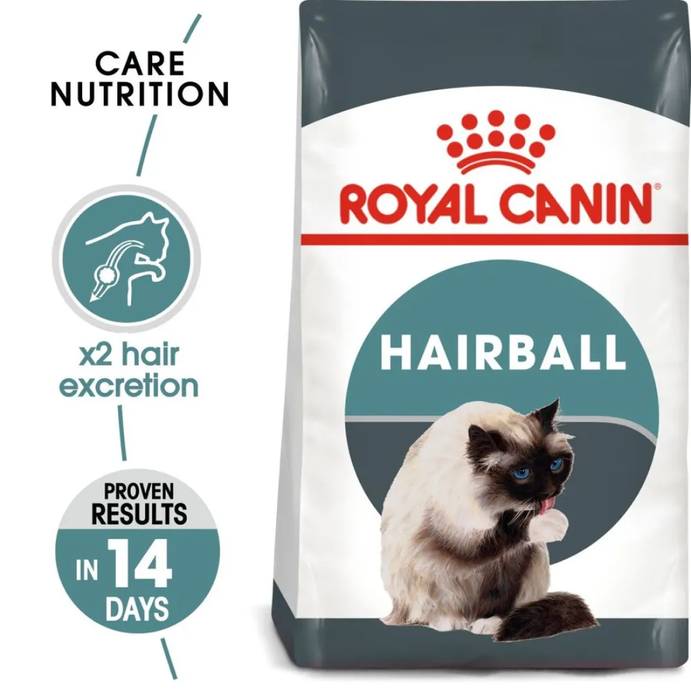 Royal Canin Hairball Care Dry Food and Hair & Skin Care Gravy Wet Adult Cat Food Combo