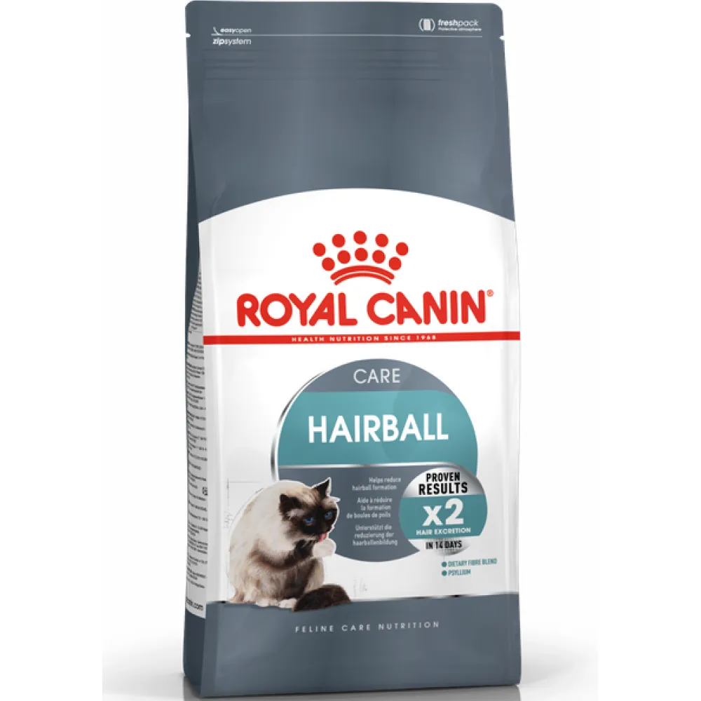 Royal Canin Hairball Care Dry Food and Hair & Skin Care Gravy Wet Adult Cat Food Combo