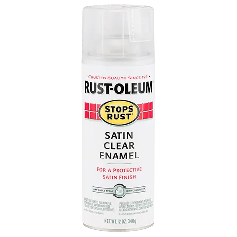 Rust-Oleum® Clear Enamel Satin Clear